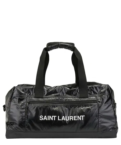 Saint Laurent Nuxx Duffle Bag In Black