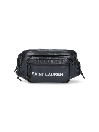 Saint Laurent 'nuxx' Belt Bag In Black  