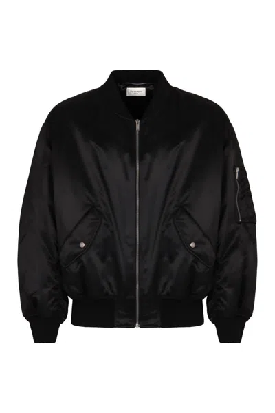 SAINT LAURENT SAINT LAURENT NYLON BOMBER JACKET