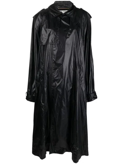 SAINT LAURENT SAINT LAURENT NYLON CLOAK COAT