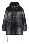 Saint Laurent Cassandre Windbreaker In Black