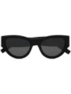 Saint Laurent Occhiale Da Sole Sl M94 In Black