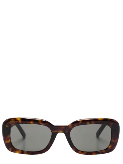 Saint Laurent Occhiale "sl M130" In Brown