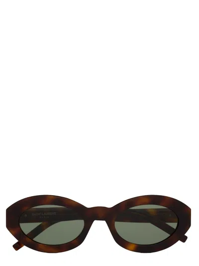 Saint Laurent Occhiale "sl M136" In Brown