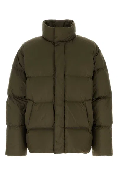 SAINT LAURENT OLIVE GREEN POLYESTER DOWN JACKET