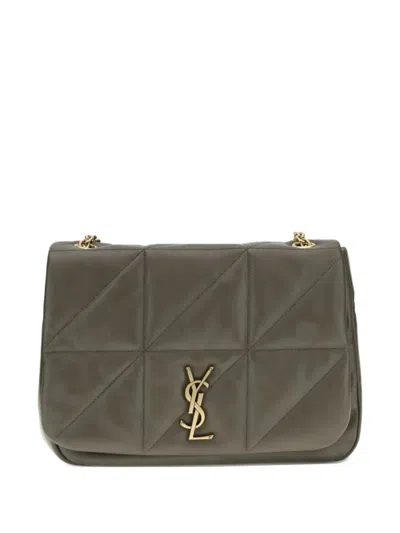 Saint Laurent Olive Jamie 4.3 Medium Shoulder Bag In Green