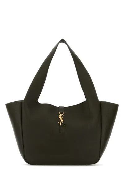 Saint Laurent Olive Le 5 7 Bea Tote Bag