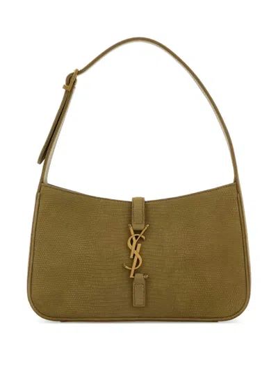 Saint Laurent Olive Le 5 7 Shoulder Bag In Green