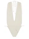 Saint Laurent Nylon Blend One Piece Swimsuit