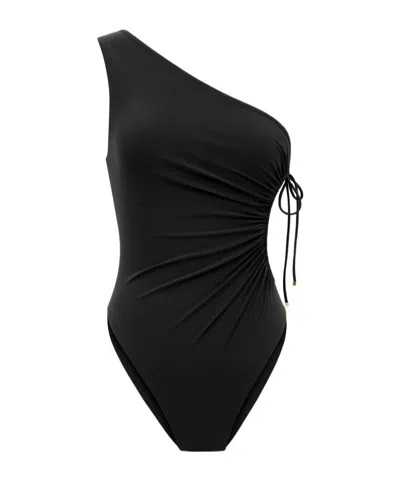 SAINT LAURENT ONE-SHOULDER SWIMSUIT