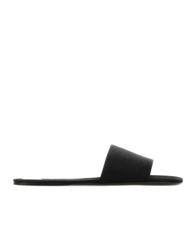 SAINT LAURENT SAINT LAURENT OPEN TOE SLIP-ON SANDALS