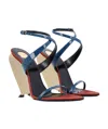 Saint Laurent Women's Tallulah Wedges Sandal | Size It 40 | 8280351tv00 Color 4403