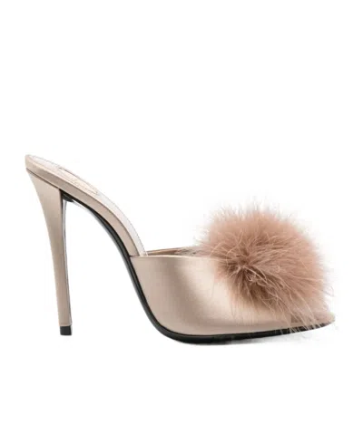 SAINT LAURENT 110MM GIPPY MULES