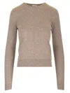 SAINT LAURENT SAINT LAURENT OPENWORK CREWNECK JUMPER