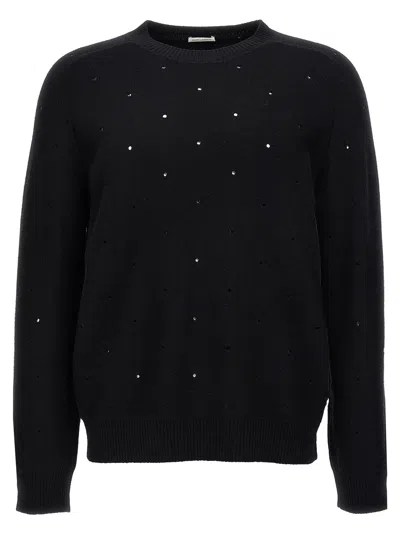 SAINT LAURENT SAINT LAURENT OPENWORK SWEATER