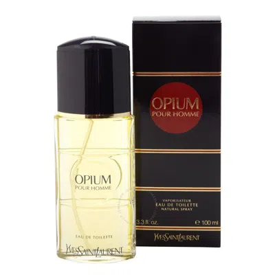 Saint Laurent Opium Men / Ysl Edt Spray 3.3 oz (m) In White