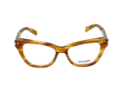 Saint Laurent Optical In Brown