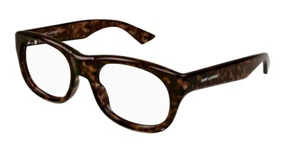 Saint Laurent Optical In Brown