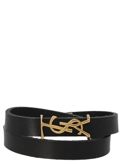 Saint Laurent Opyum Bracelet In Black