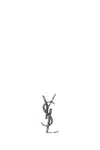 Saint Laurent Monogram Brooch