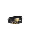 Saint Laurent Bracelet In Nero