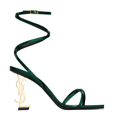 Saint Laurent Opyum High-heeled Sandals In Multi