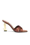 Saint Laurent With Heel In Manioc Brown