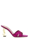 Saint Laurent Opyum Slide Sandal In Multi