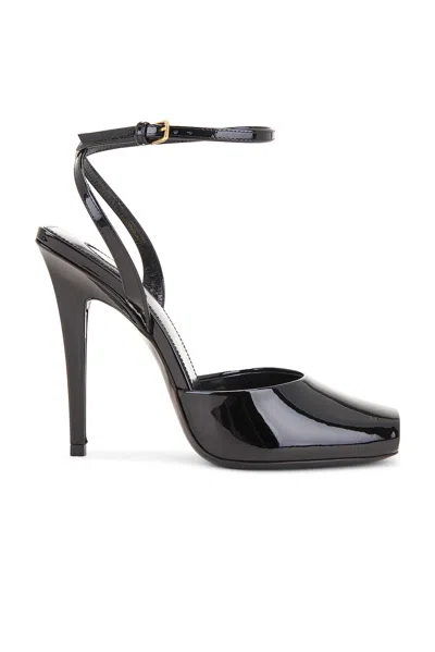 SAINT LAURENT ORHAND PEEP TOE PUMP
