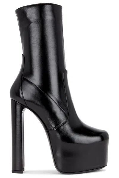 Saint Laurent Ornella Boot In Black