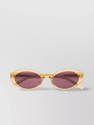 Saint Laurent Oval Frame Colored Lens Sunglasses