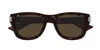 Saint Laurent Oval-frame Sunglasses In 001