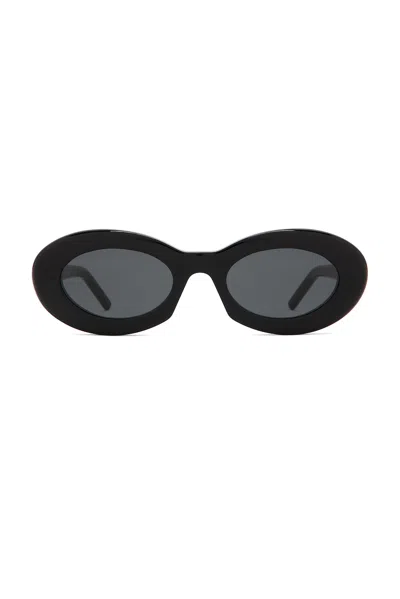 SAINT LAURENT OVAL SUNGLASSES