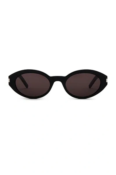 SAINT LAURENT OVAL SUNGLASSES