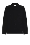 Saint Laurent Oversize Chemise In Noir