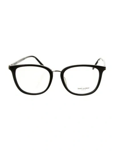 Pre-owned Saint Laurent Oversize Eyeglasses W/ Tags In Black