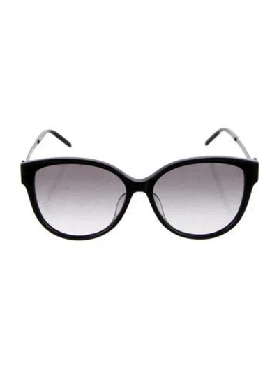 Pre-owned Saint Laurent Oversize Gradient Sunglasses W/ Tags In Black