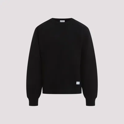 Saint Laurent Oversized Sweatshirt In Black