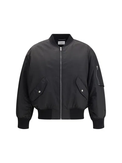 SAINT LAURENT OVERSIZED BOMBER JACKET