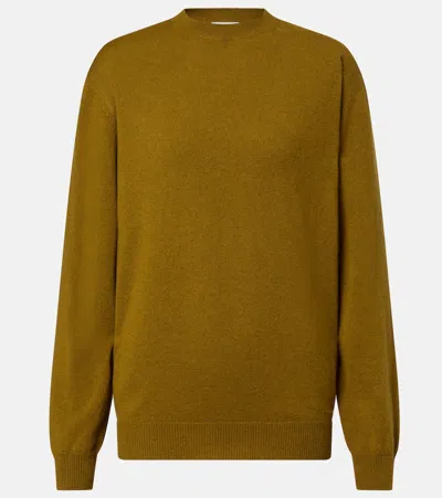 Saint Laurent Oversized Cashmere Sweater In Black