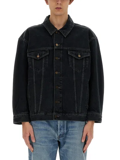SAINT LAURENT SAINT LAURENT OVERSIZED DENIM JACKET