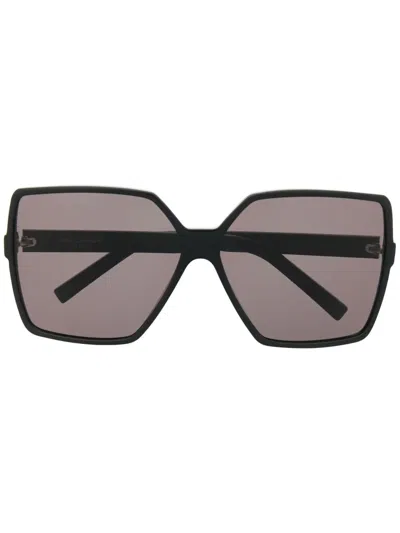 Saint Laurent Oversized-frame Sunglasses In Black