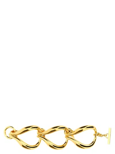 Saint Laurent Oversized Hook In Metal+sweat