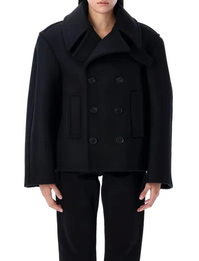 SAINT LAURENT SAINT LAURENT OVERSIZED PEACOAT