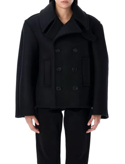 SAINT LAURENT SAINT LAURENT OVERSIZED PEACOAT