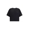 Saint Laurent Cassandre Oversized T-shirt In Black