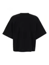 Saint Laurent Oversized Cotton Polo Shirt In Black
