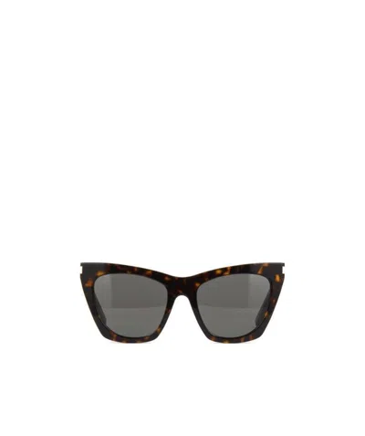 SAINT LAURENT SAINT LAURENT EYEWEAR KATE CAT-EYE FRAME SUNGLASSES