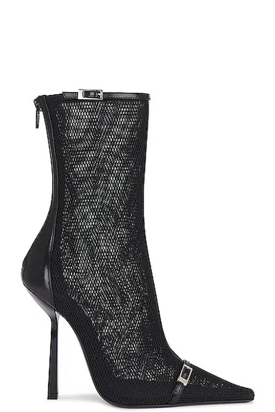Saint Laurent Oxalis Bootie In Nero