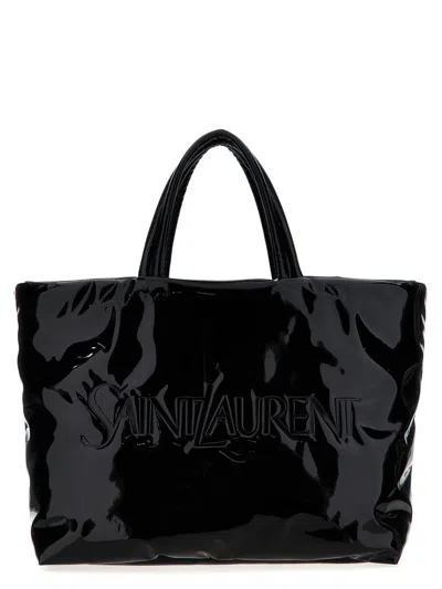 Saint Laurent Padded Nylon Maxi Tote
